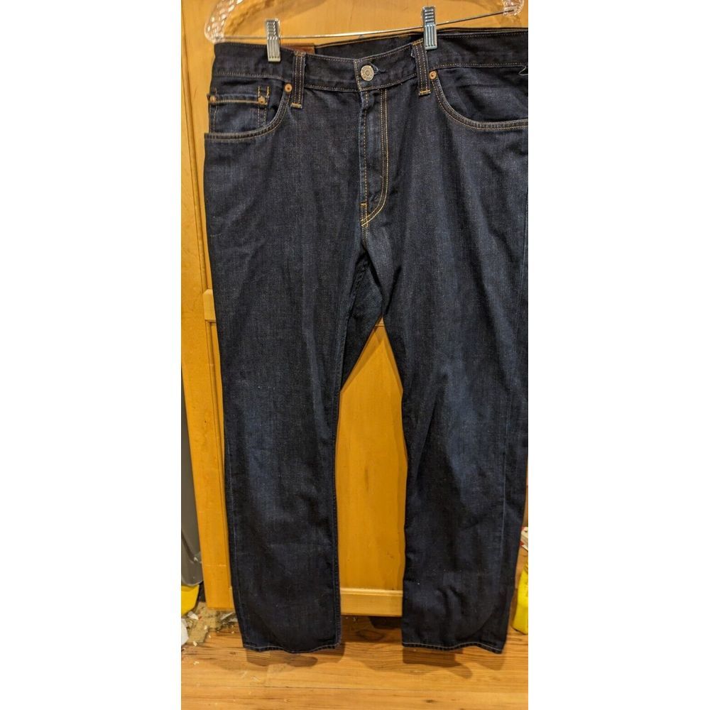 J Brand Kane‎ Slim Straight Leg Jeans Dark Wash 38X33